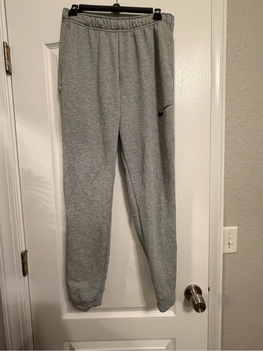 Nike Light Gray Boys' Fleece Jogger Sweatpants